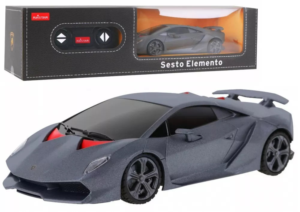 RC sportinis automobilis 1:24 – Lamborghini Sesto Elemento, pilka